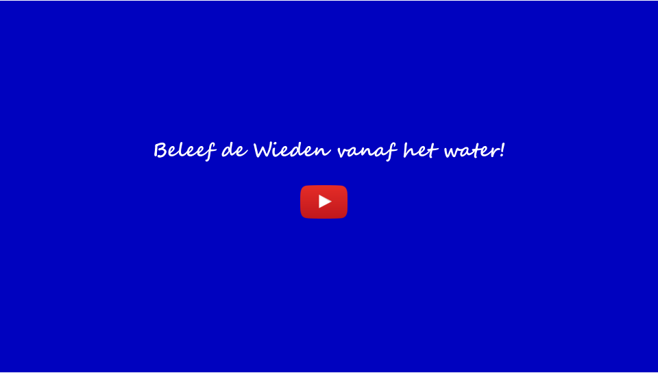 Beleef de Wieden vanaf het water!